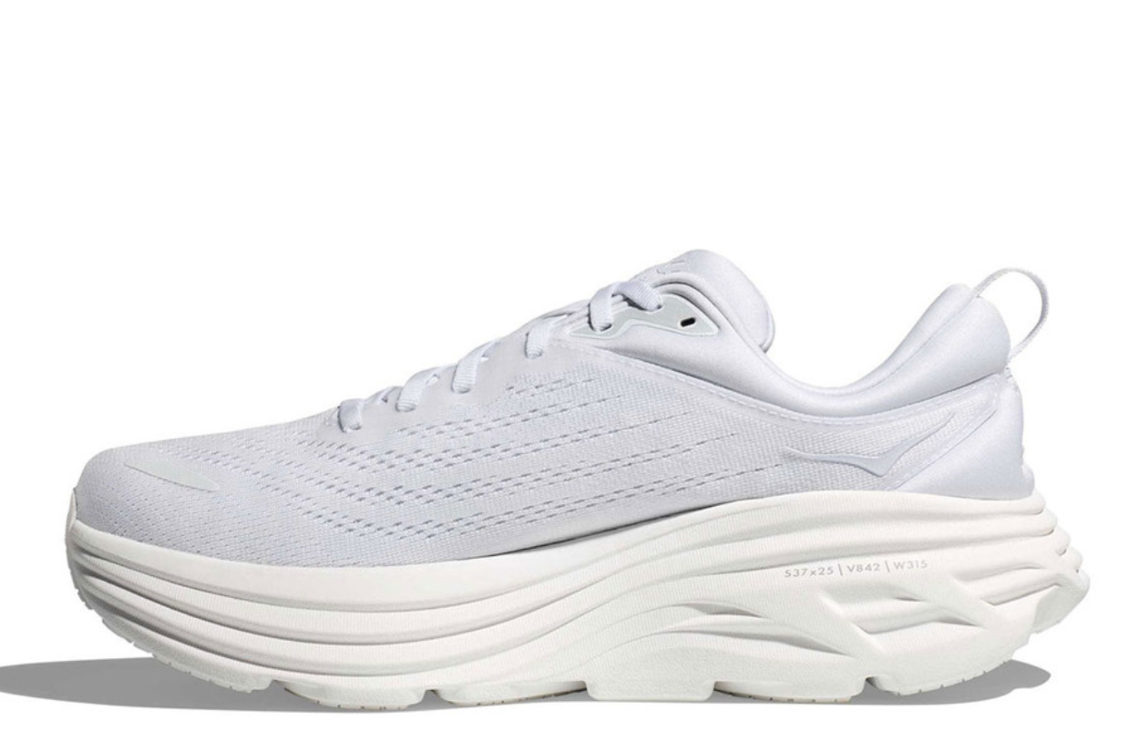 Hoka Bondi 8 – Triple White Edition
