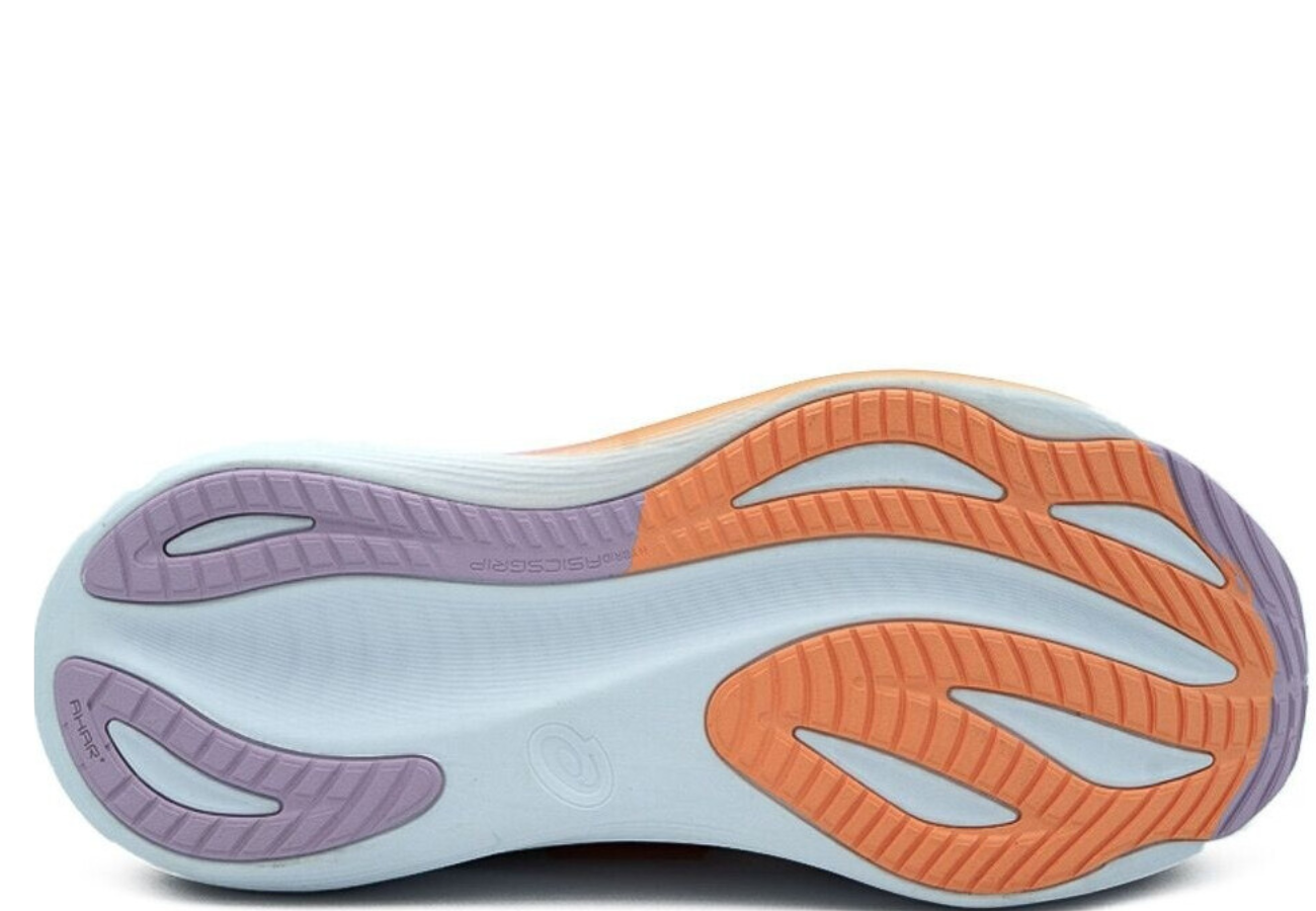 Asics Gel Nimbus 27 – White / Light Ube Colorway