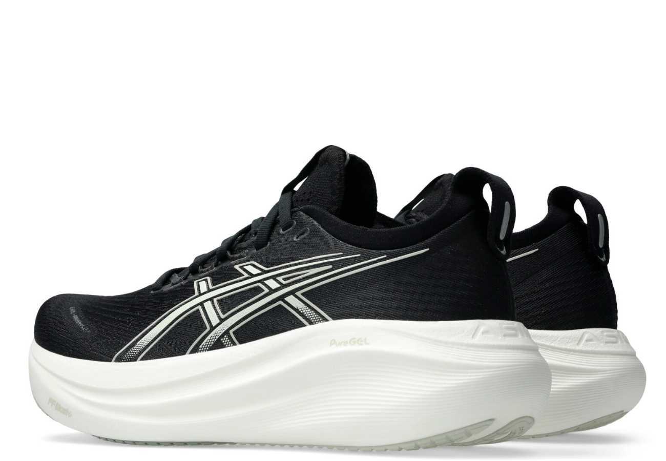 Asics Gel Nimbus 27 – Black / Lake Grey Edition