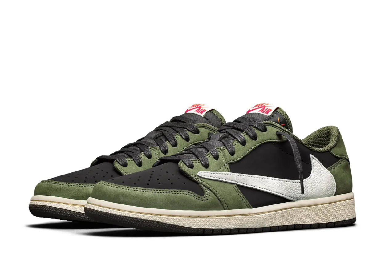 Air Jordan 1 / Travis Scott Black Olive Low – Special Edition