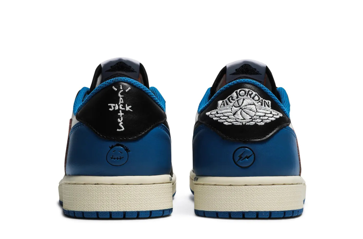 Air Jordan 1 x Travis Scott x Fragment Design Retro Low