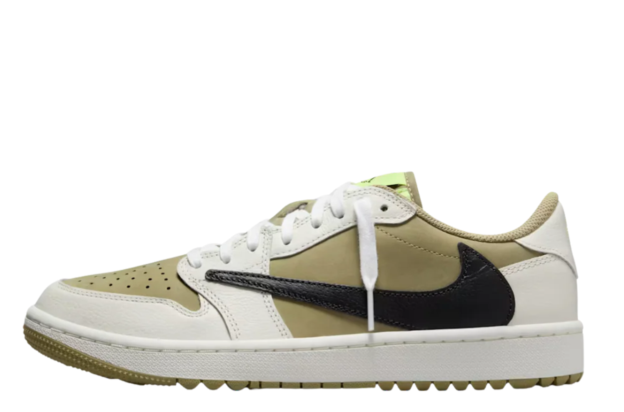 Travis Scott x Jordan 1 Low Golf “Neutral Olive” Edition