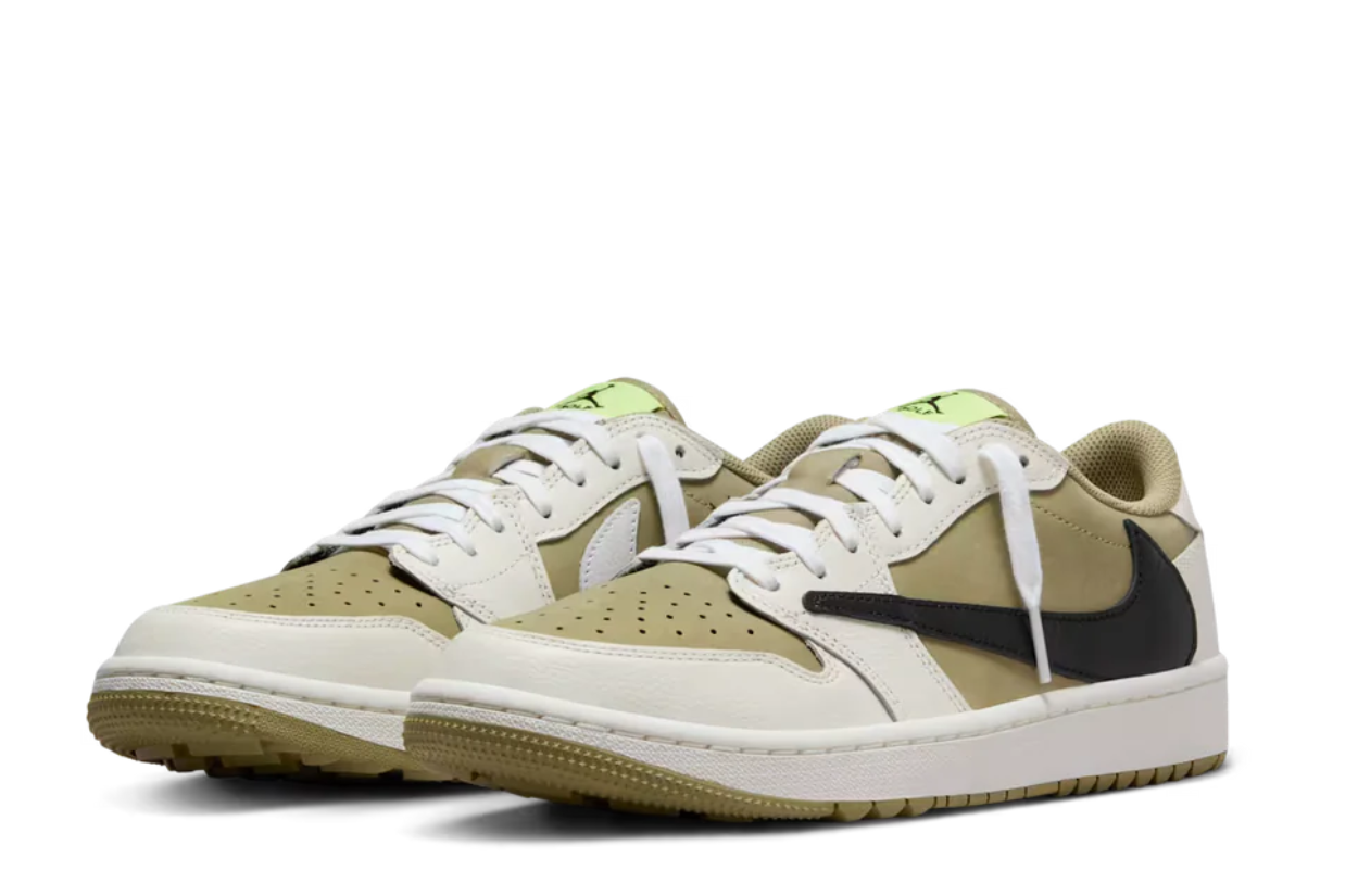 Travis Scott x Jordan 1 Low Golf “Neutral Olive” Edition