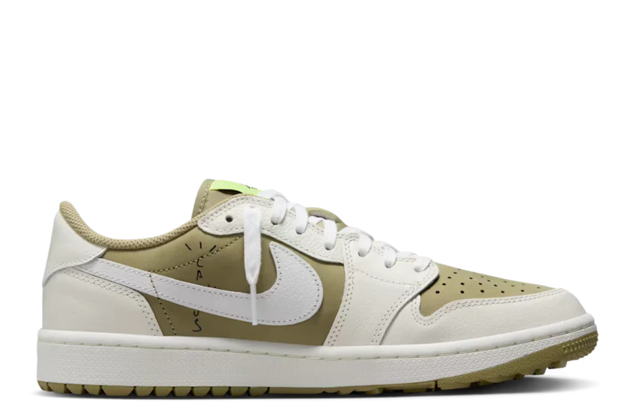 Travis Scott x Jordan 1 Low Golf “Neutral Olive” Edition