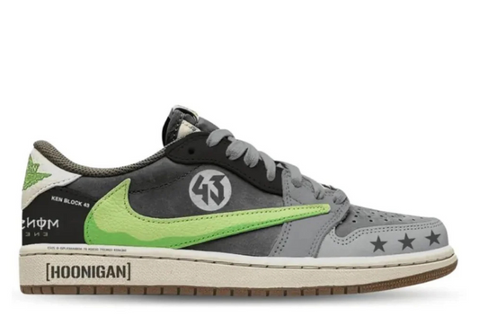 Travis Scott x Ken Block x Air Jordan 1 Low ‘Hoonigan’