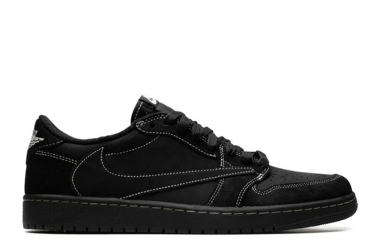Air Jordan 1 Black Phantom Low – Triple Black Edition