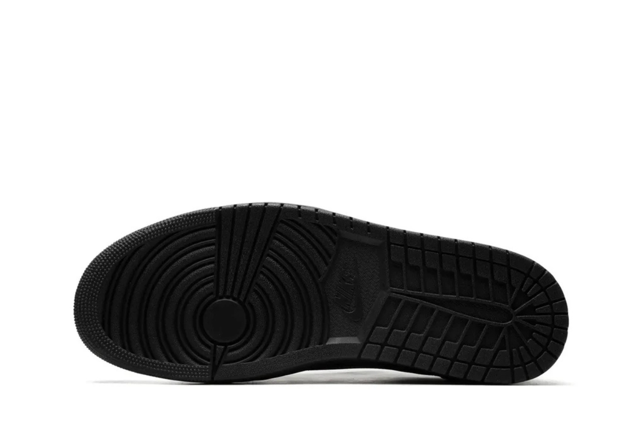 Air Jordan 1 Black Phantom Low – Triple Black Edition