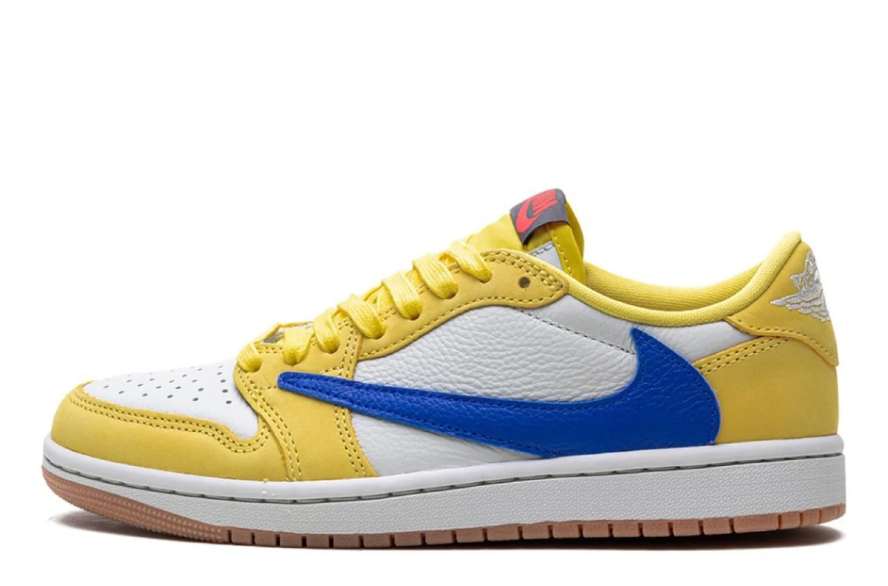 Air Jordan 1 x Travis Scott Canary Low – Yellow & Blue Edition