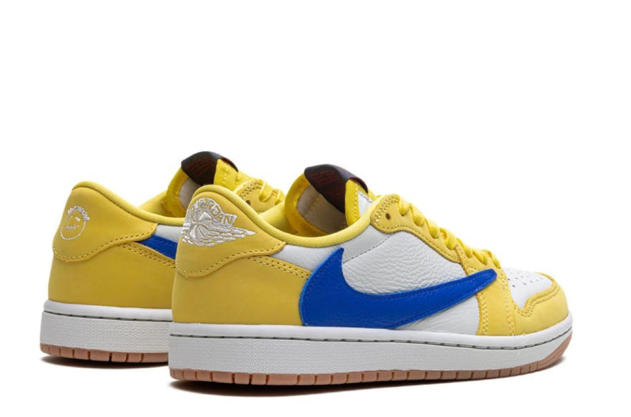 Air Jordan 1 x Travis Scott Canary Low – Yellow & Blue Edition