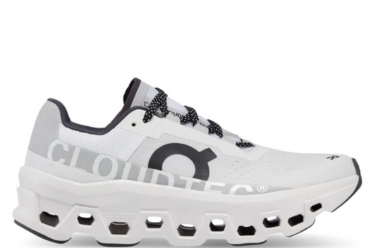 On Cloudmonster In White