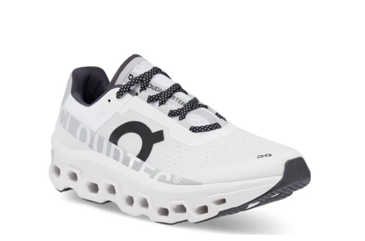 On Cloudmonster In White