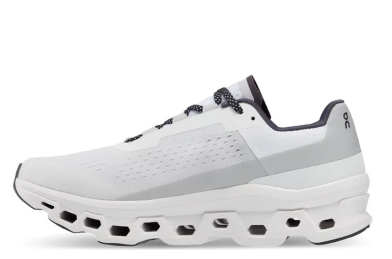 On Cloudmonster In White