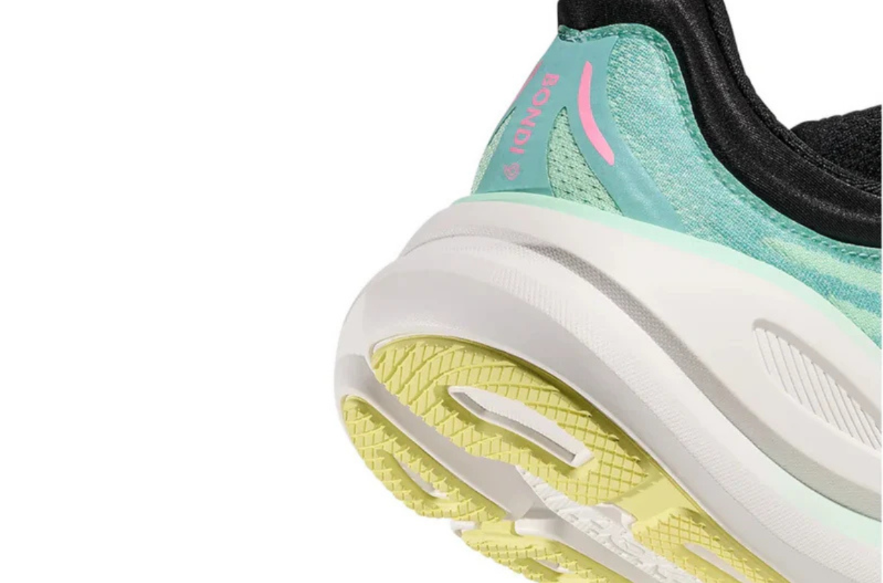 Hoka Bondi 9 in Blue Spark Mint Fluorite Edition
