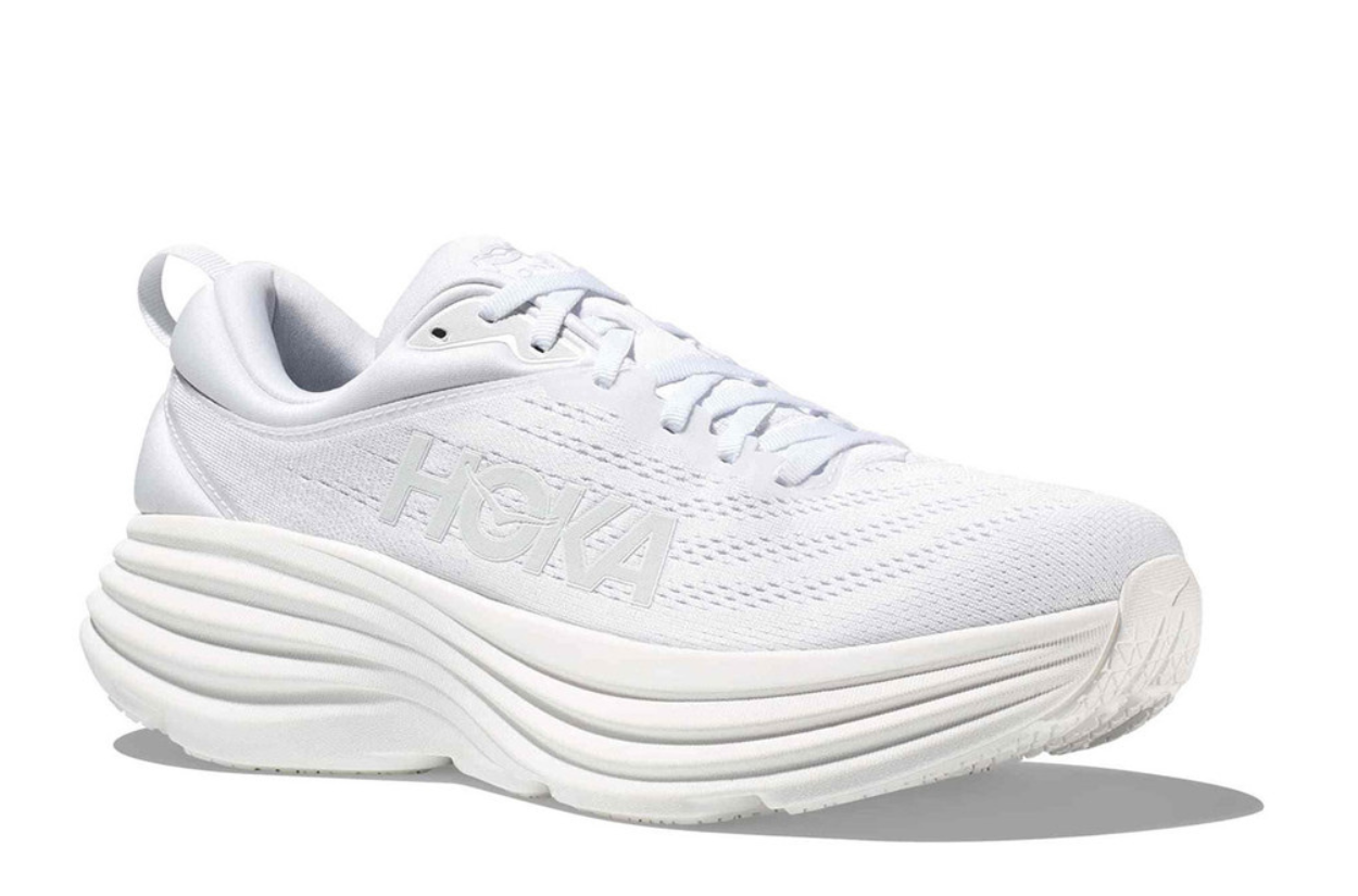 Hoka Bondi 8 – Triple White Edition
