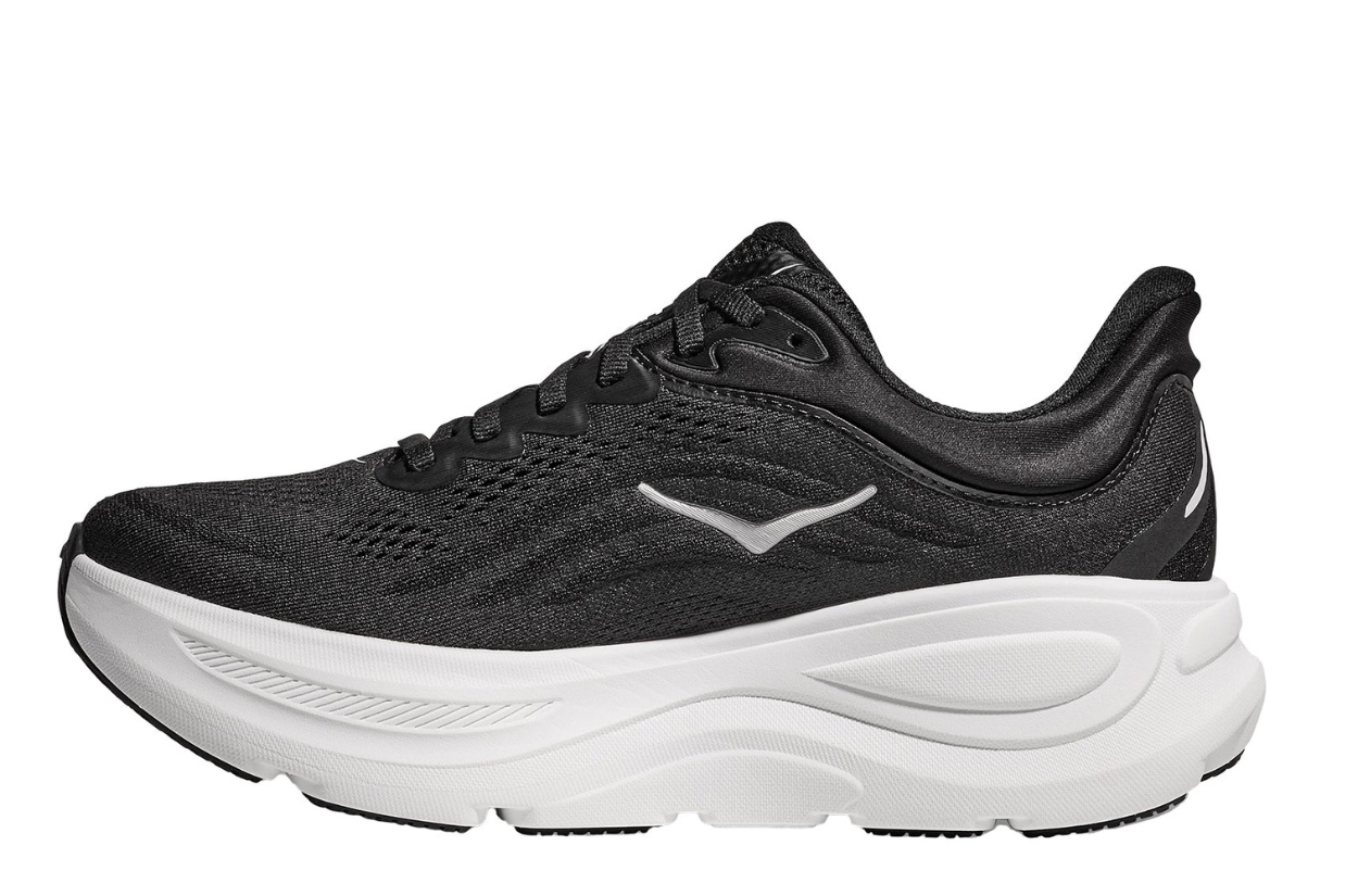 Hoka Bondi 9 Black/White Mesh Edition