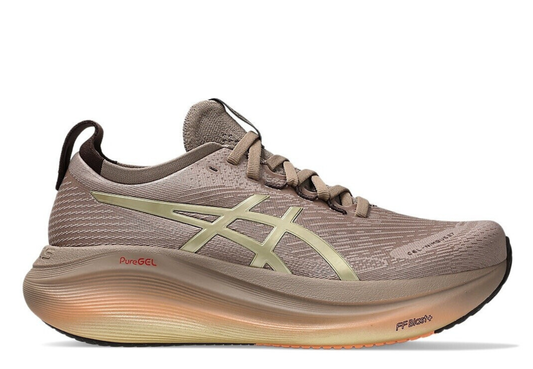 Asics Gel Nimbus 27 – Luxe / Taupe Grey Colorway