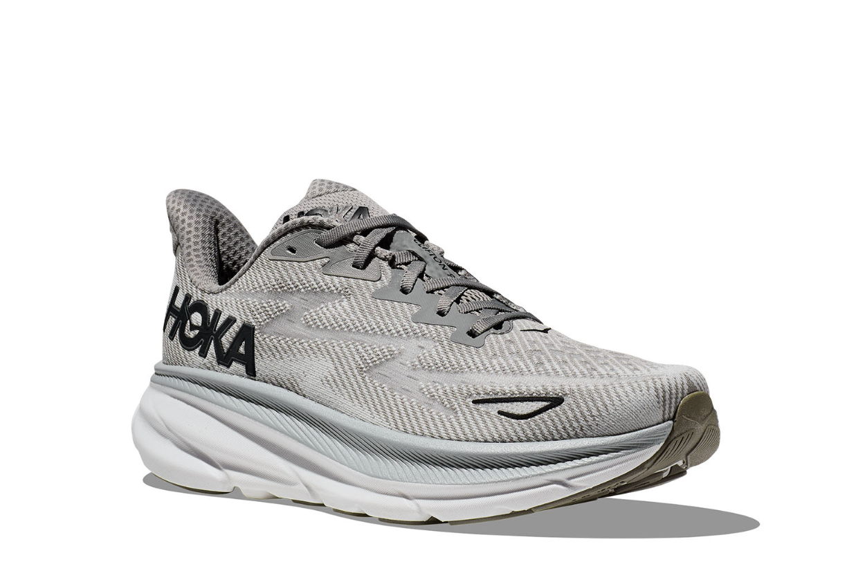 Hoka One One Clifton 9 in Harbor Mist color