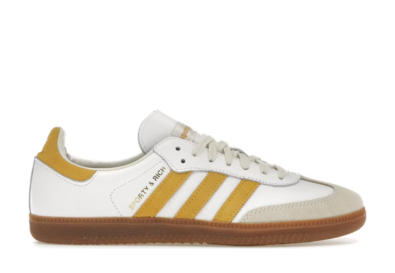 Adidas Samba Sporty & Rich White Bold Gold