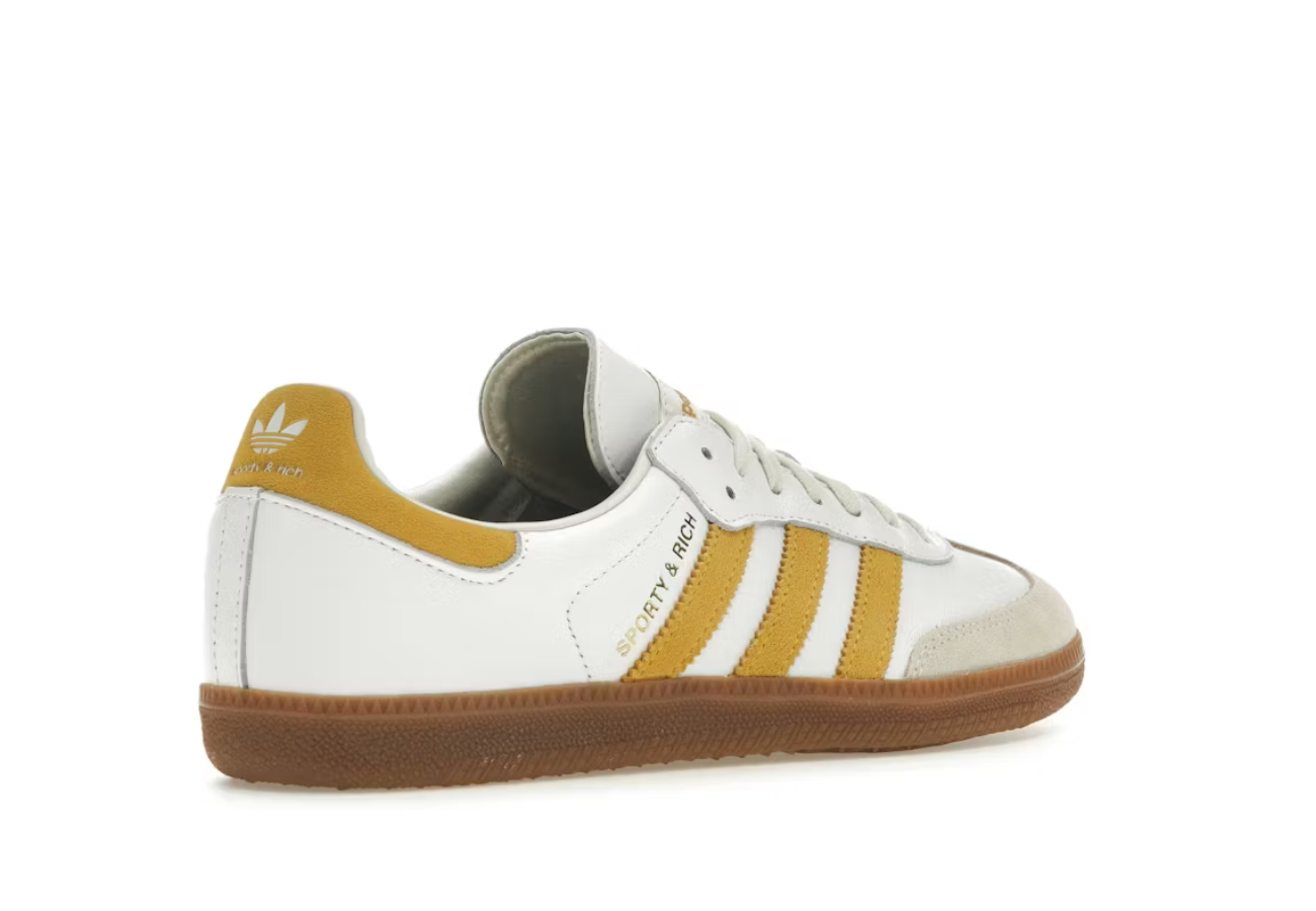 Adidas Samba Sporty & Rich White Bold Gold