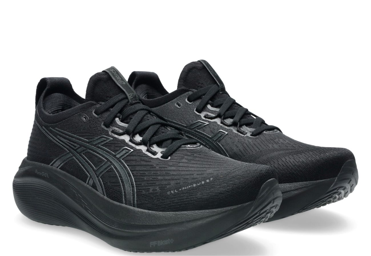 ASICS Gel Nimbus 27 – Black / Graphite Grey