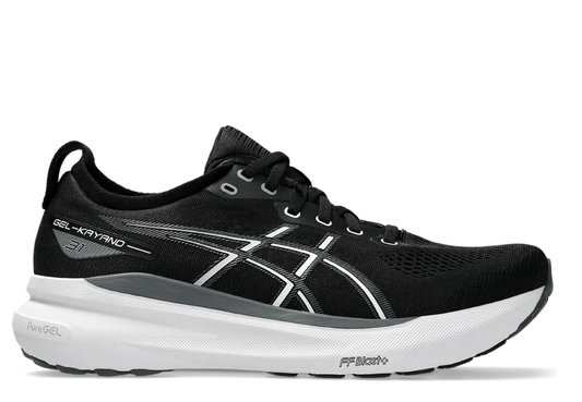 Asics Gel Kayano 31 – Black / White Colorway