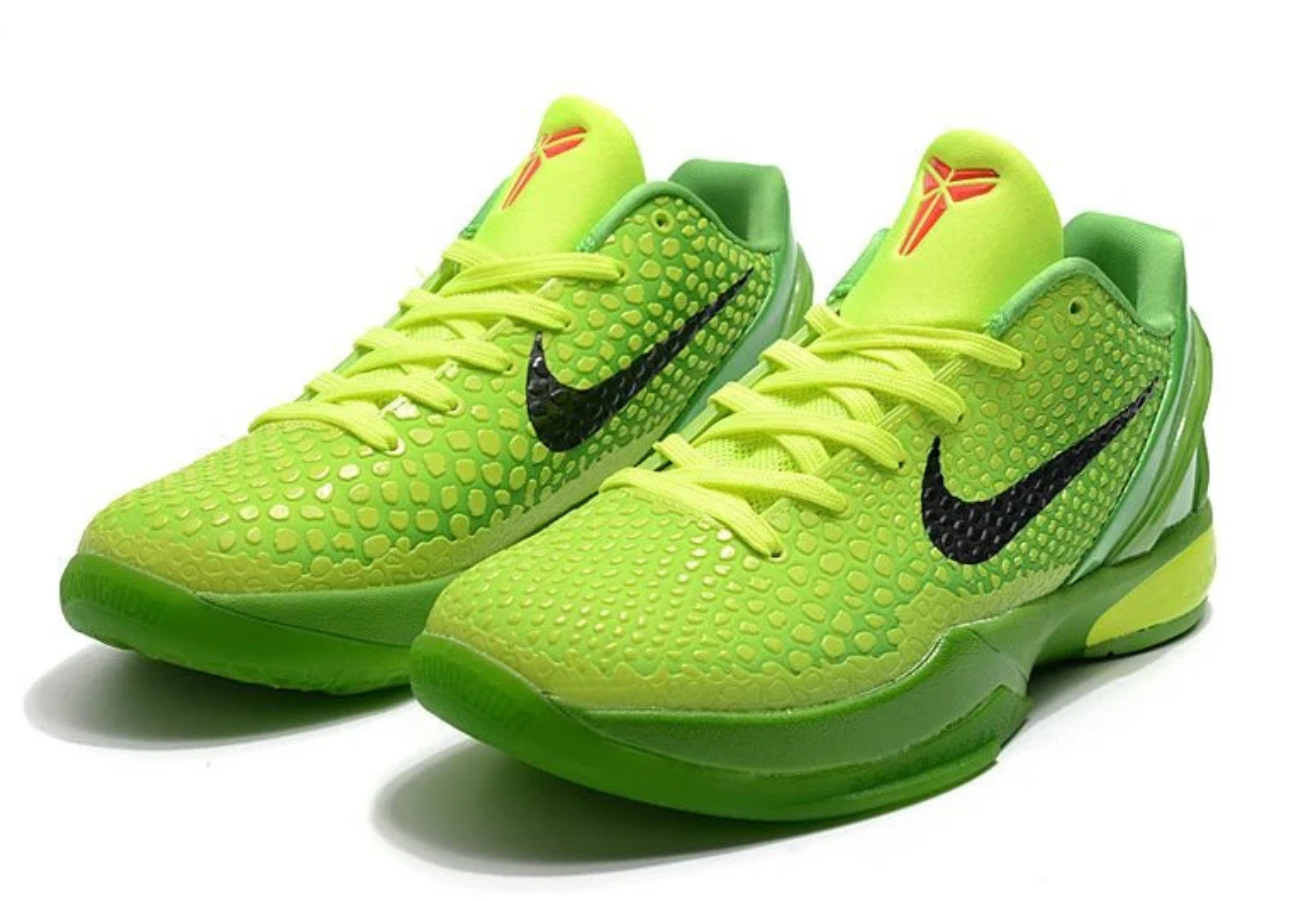 Nike Kobe 6 Protro Grinch-inspired green colorway