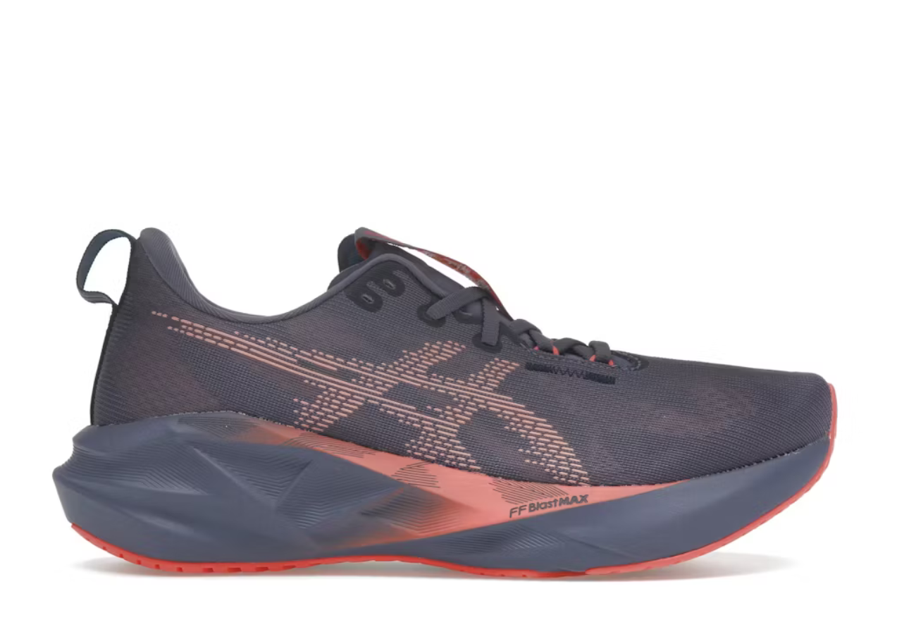 ASICS Novablast 5 Greyish Purple Coral Reef