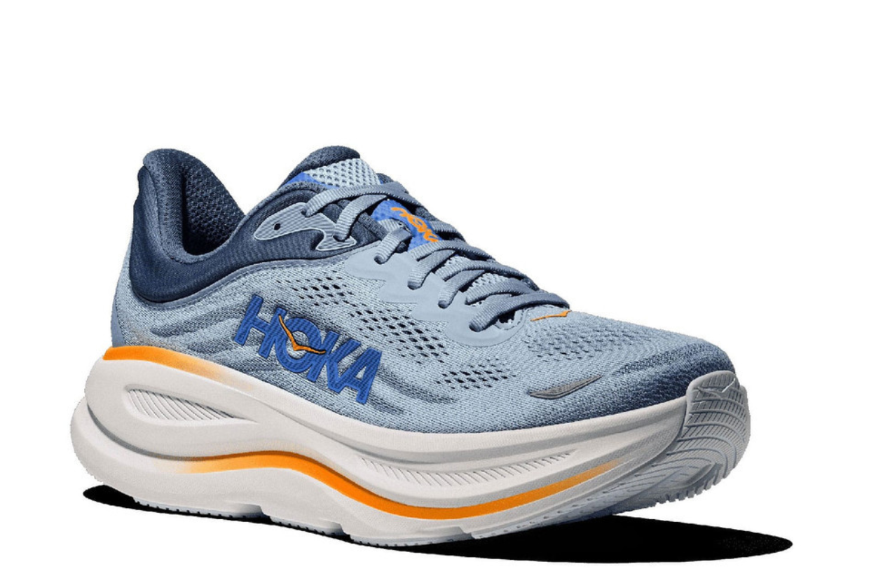 Hoka One One Bondi 9 in Drizzle/Downpour color