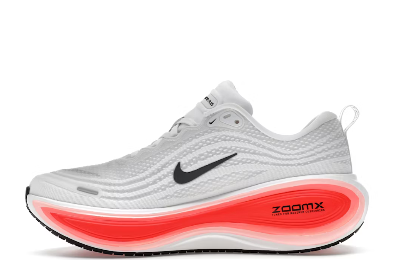 Nike Vomero Plus White Black Bright Crimson