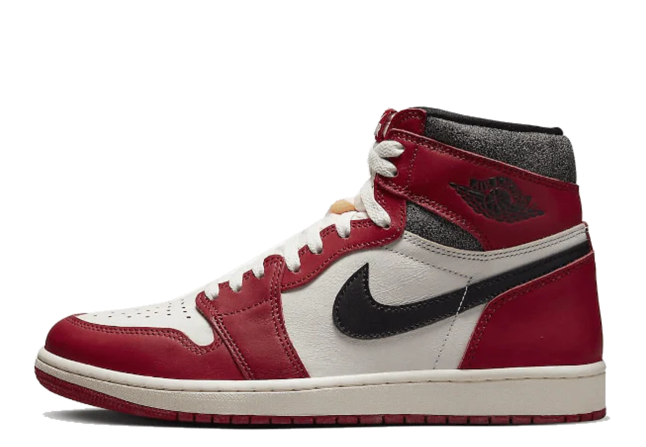 Air Jordan 1 High Retro in the Chicago “Lost and Found” colorway