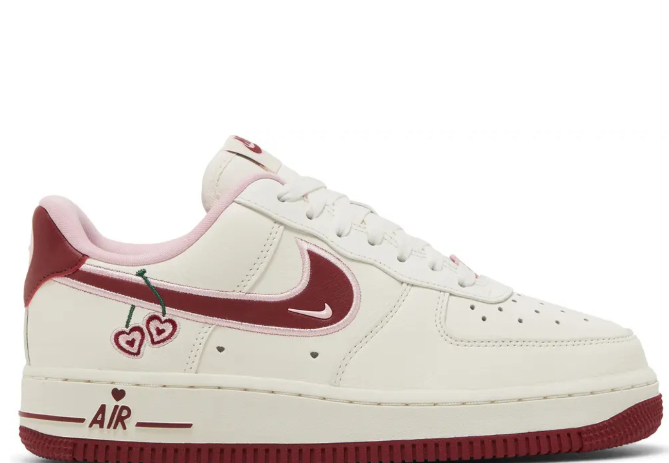 Nike Air Force 1 Valentine’s Day–inspired theme