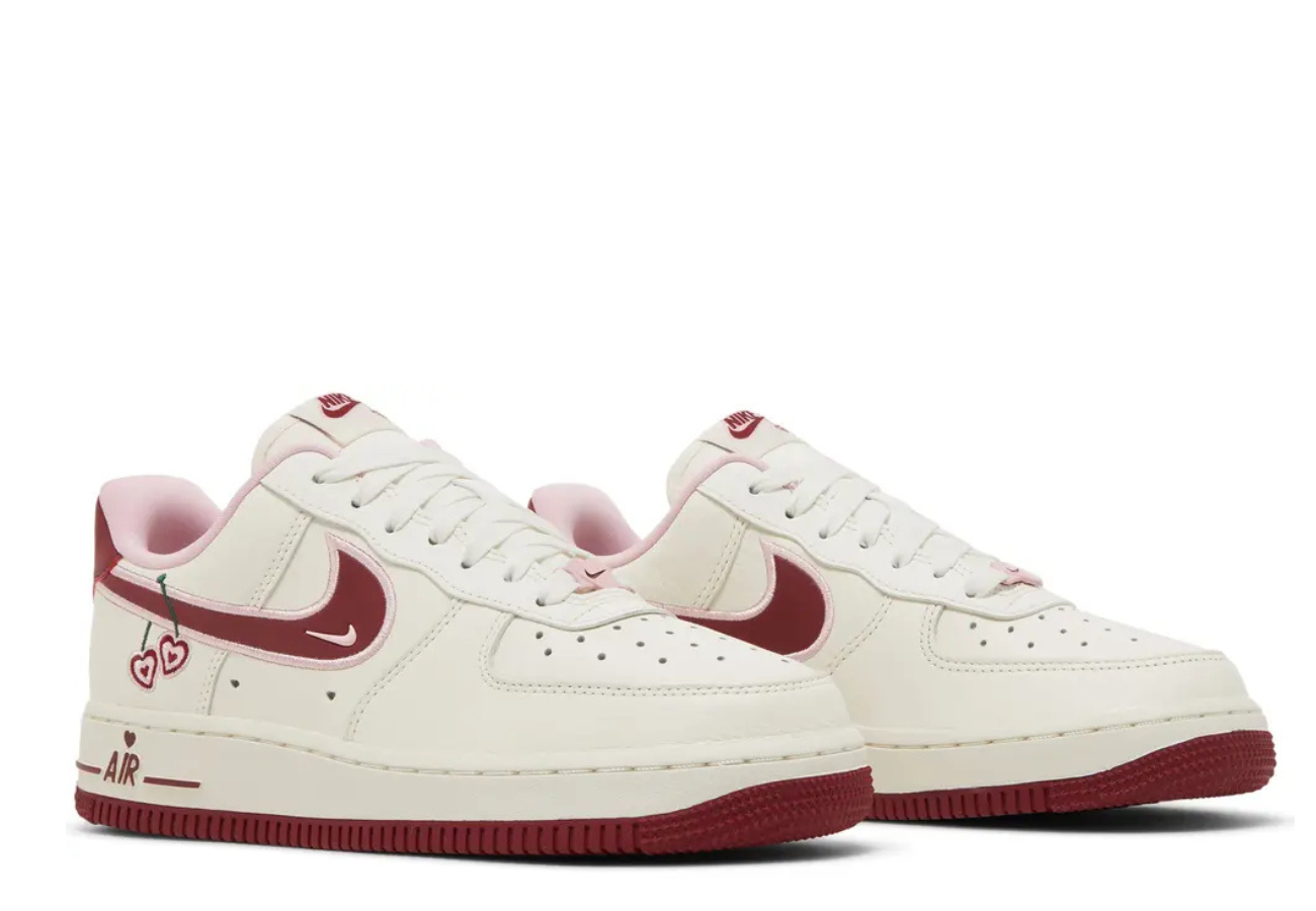 Nike Air Force 1 Valentine’s Day–inspired theme