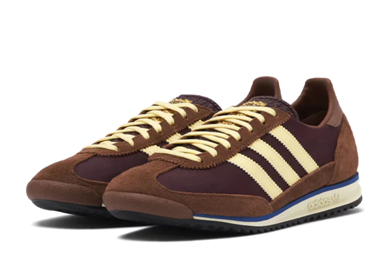 Adidas SL 72 Maroon Preloved Brown Edition