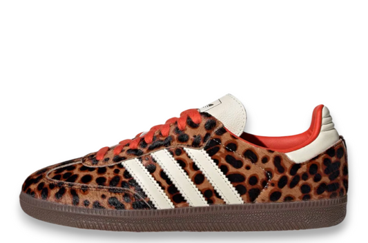 Adidas Samba Preloved Red Leopard Edition
