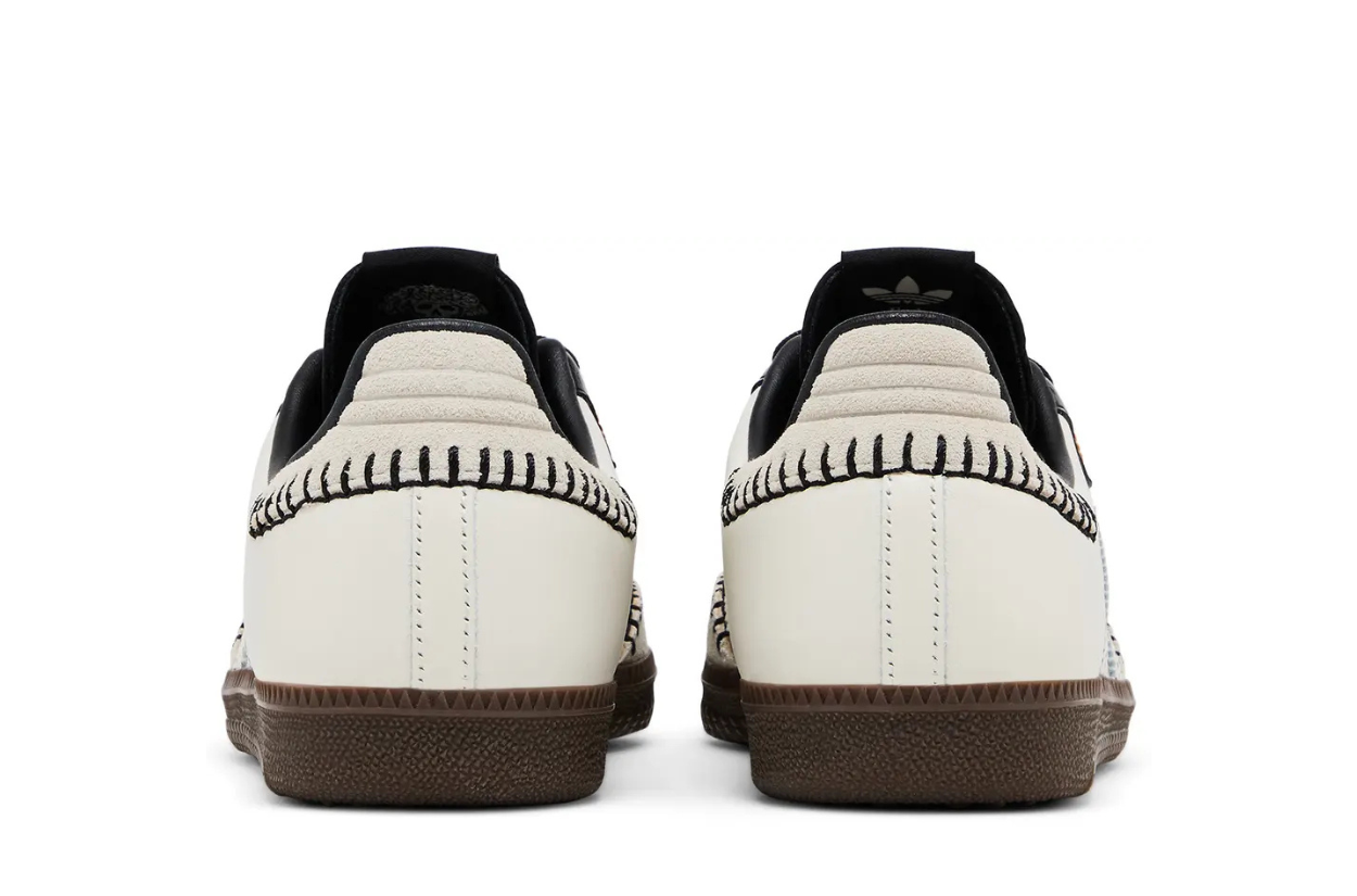 Adidas Samba Día de los Muertos Pack in Off-White