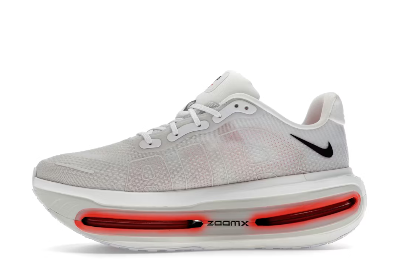 Nike Vomero Premium in White/Bright Crimson