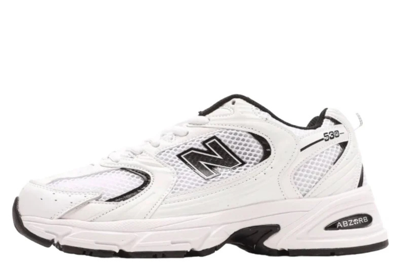 New Balance 530 in White and Black