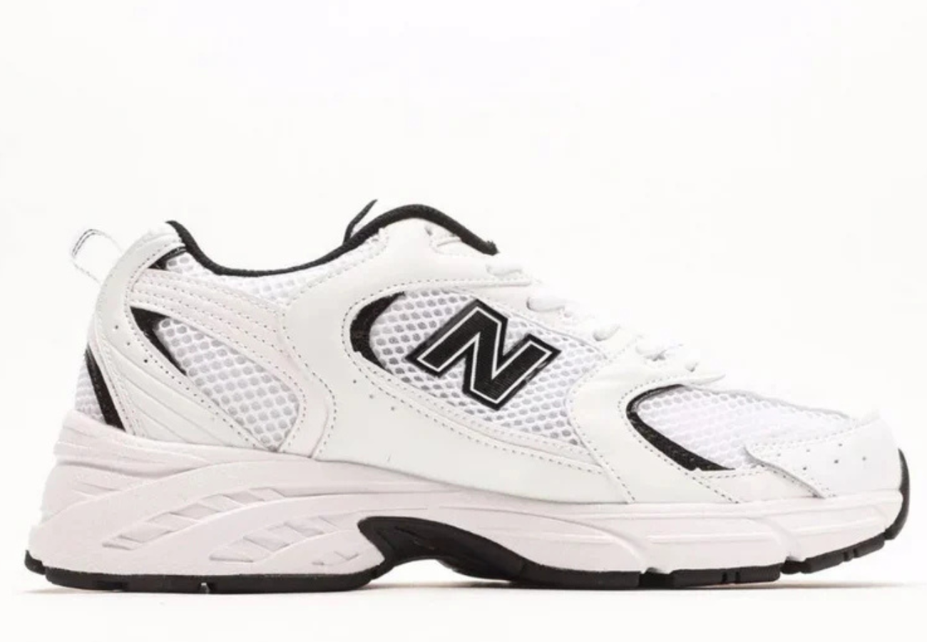 New Balance 530 in White and Black