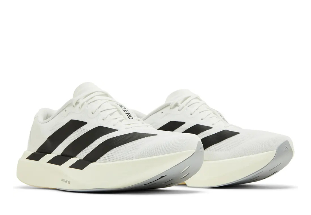 Adidas Adizero Evo SL – White / Black Colorway